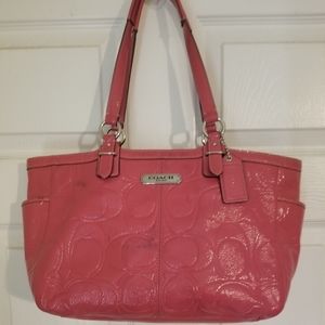Coach Patent Leather Bag
